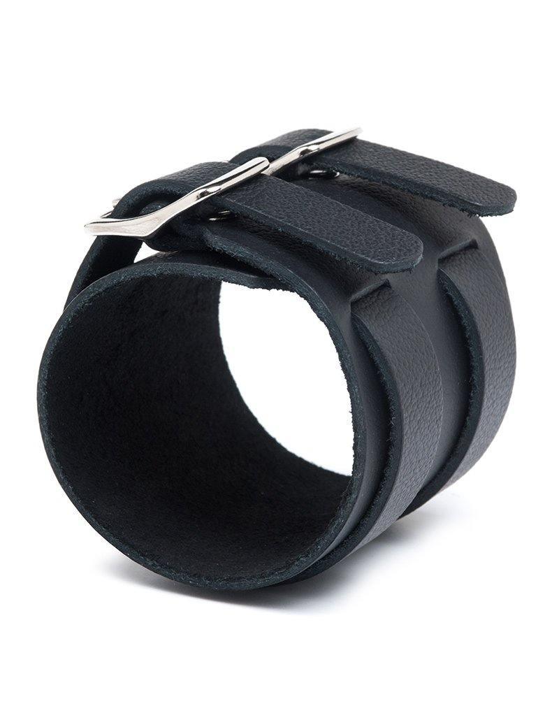 2-Strap Leather Wrist Band - Image 4