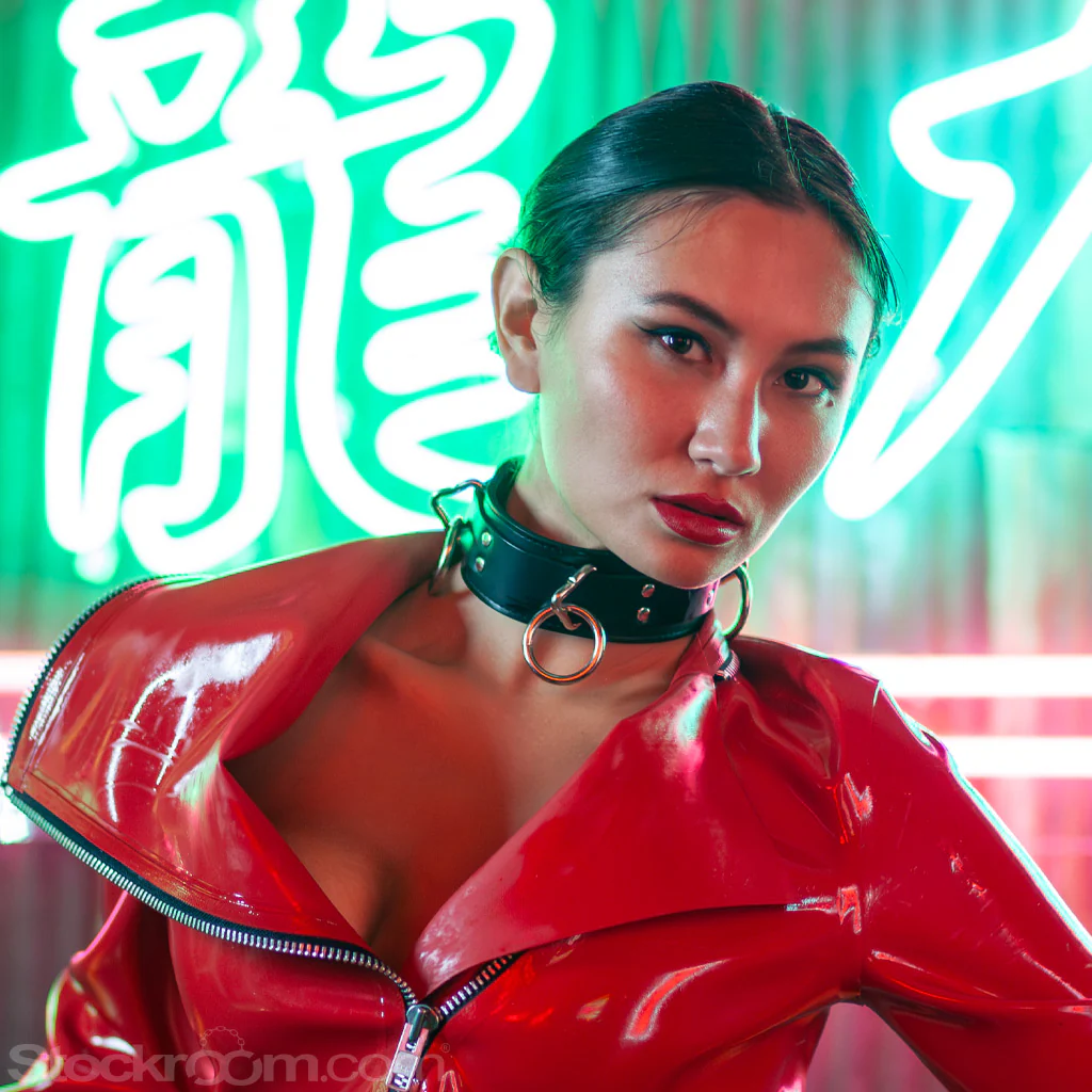3-Ring Slave Collar w/ Locking Buckle