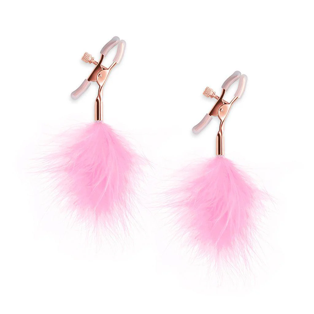 Bound Feather Nipple Clamps - Image 2