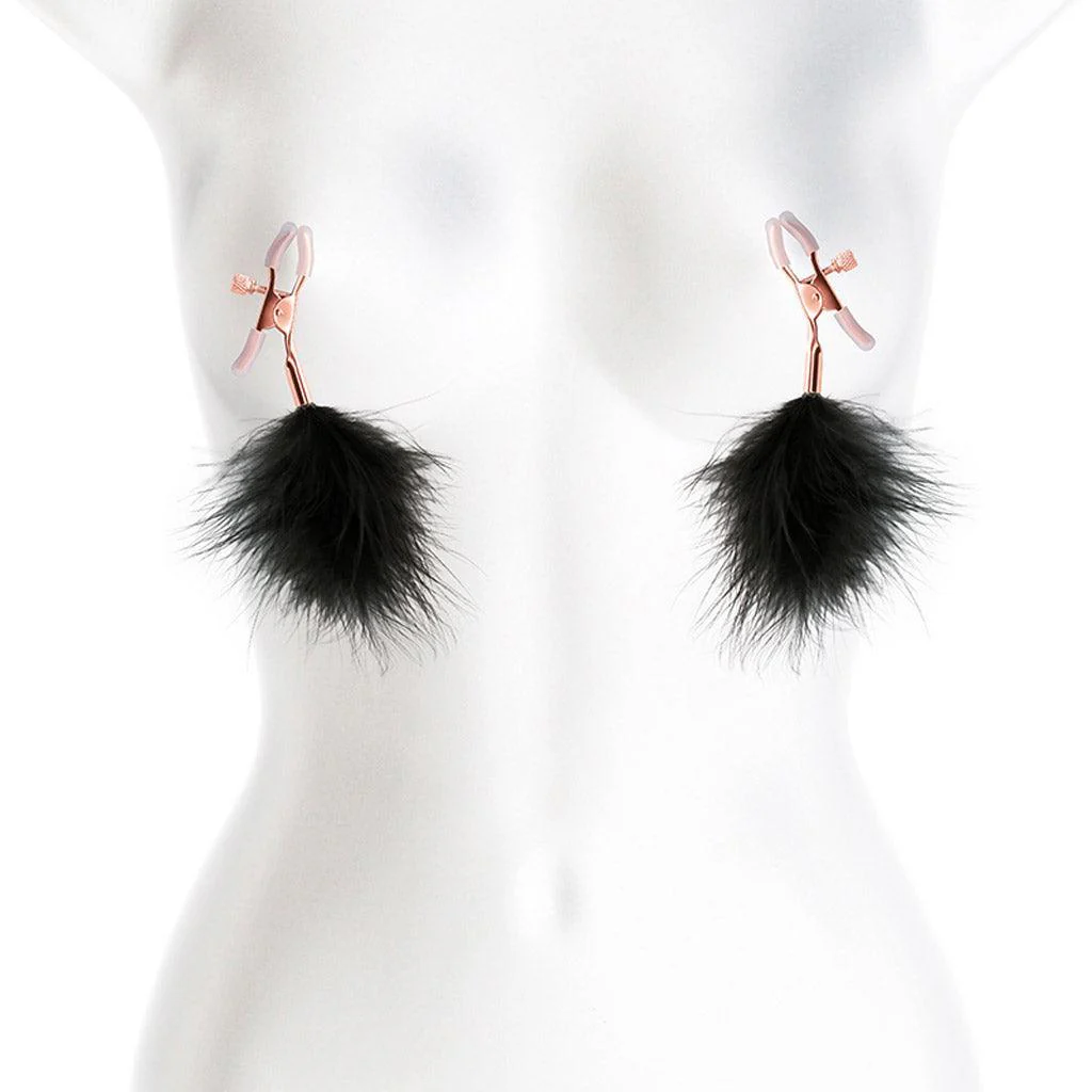 Bound Feather Nipple Clamps - Image 3