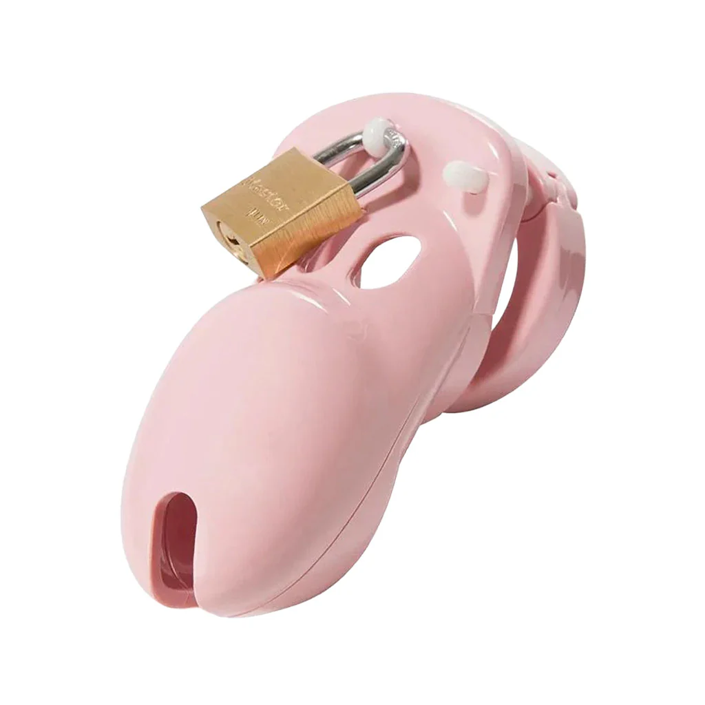 CB-3000 Male Chastity Device, Pink