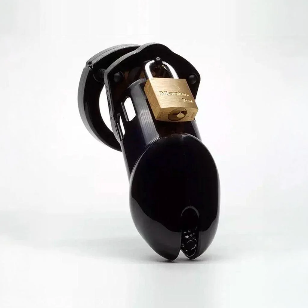 CB-6000 Male Chastity Device, Black - Image 2