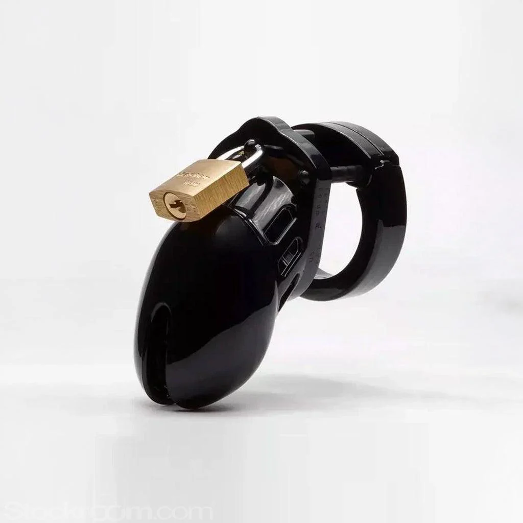 CB-6000S Male Chastity Device, Black