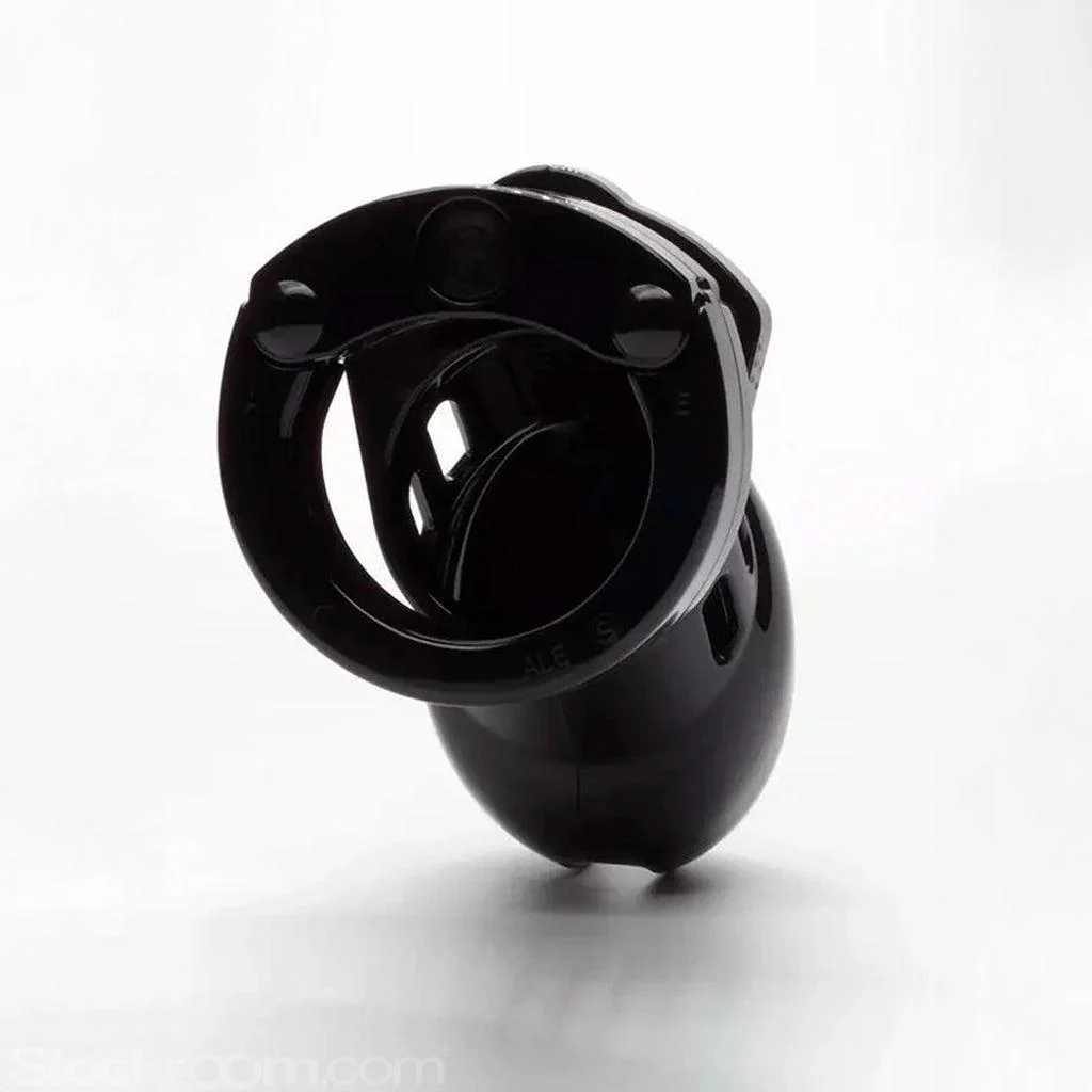 CB-6000S Male Chastity Device, Black - Image 4