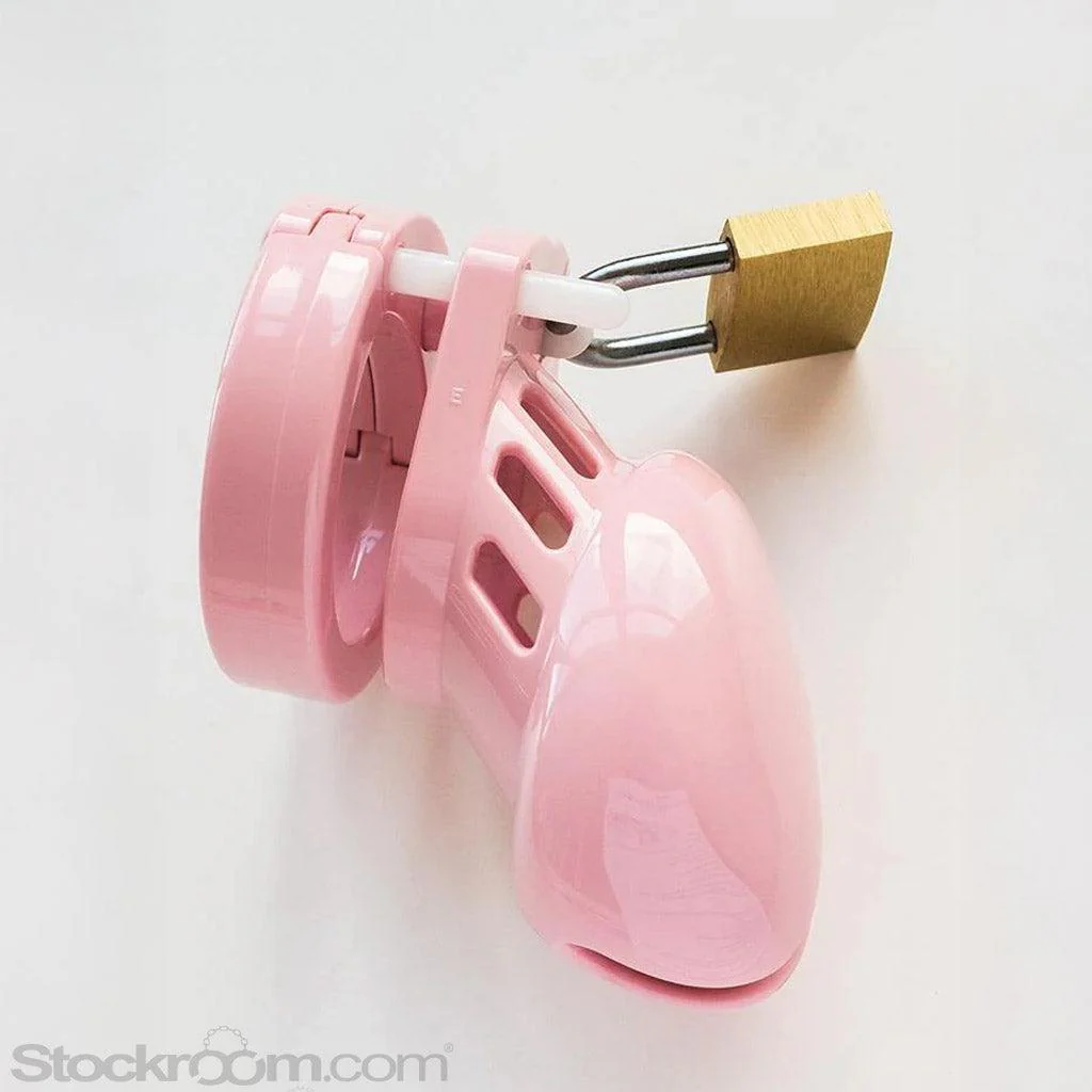 CB-6000S Male Chastity Device, Pink