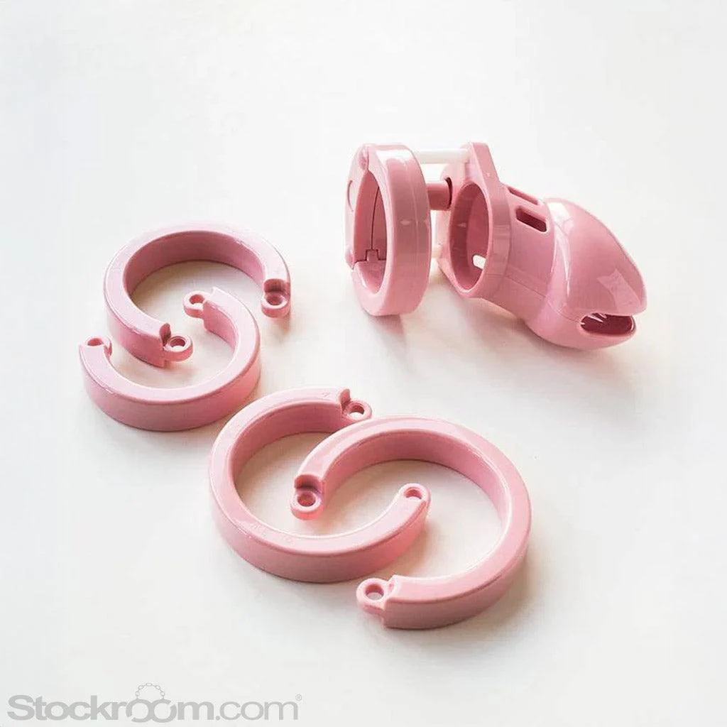 CB-6000S Male Chastity Device, Pink - Image 3