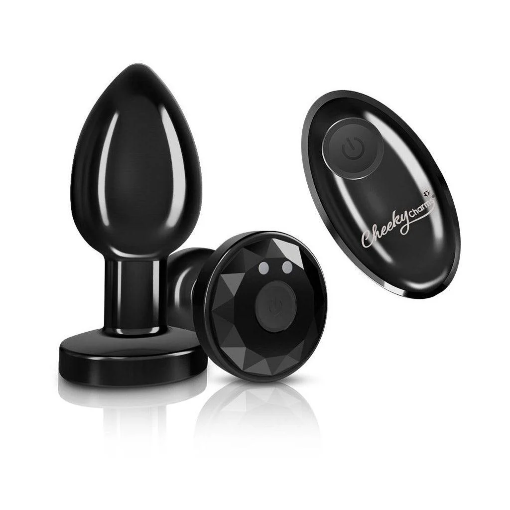 Charms Vibrating Metal Butt Plug - Image 2
