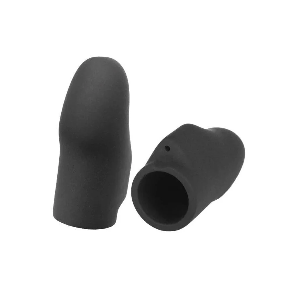 ElectraStim Silicone Noir Explorer Finger Sleeves