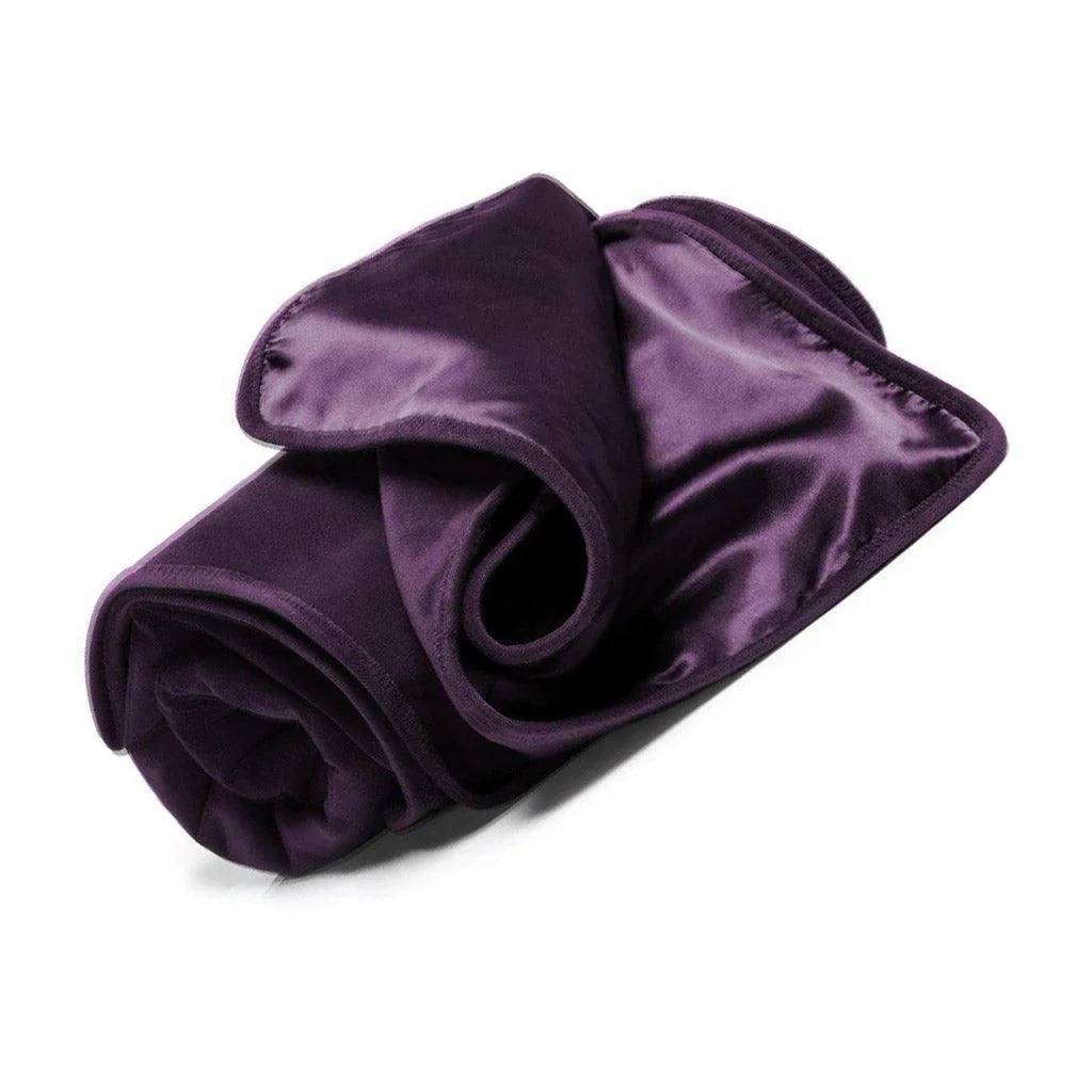 Fascinator Protective Bed Throw by Liberator, Plum