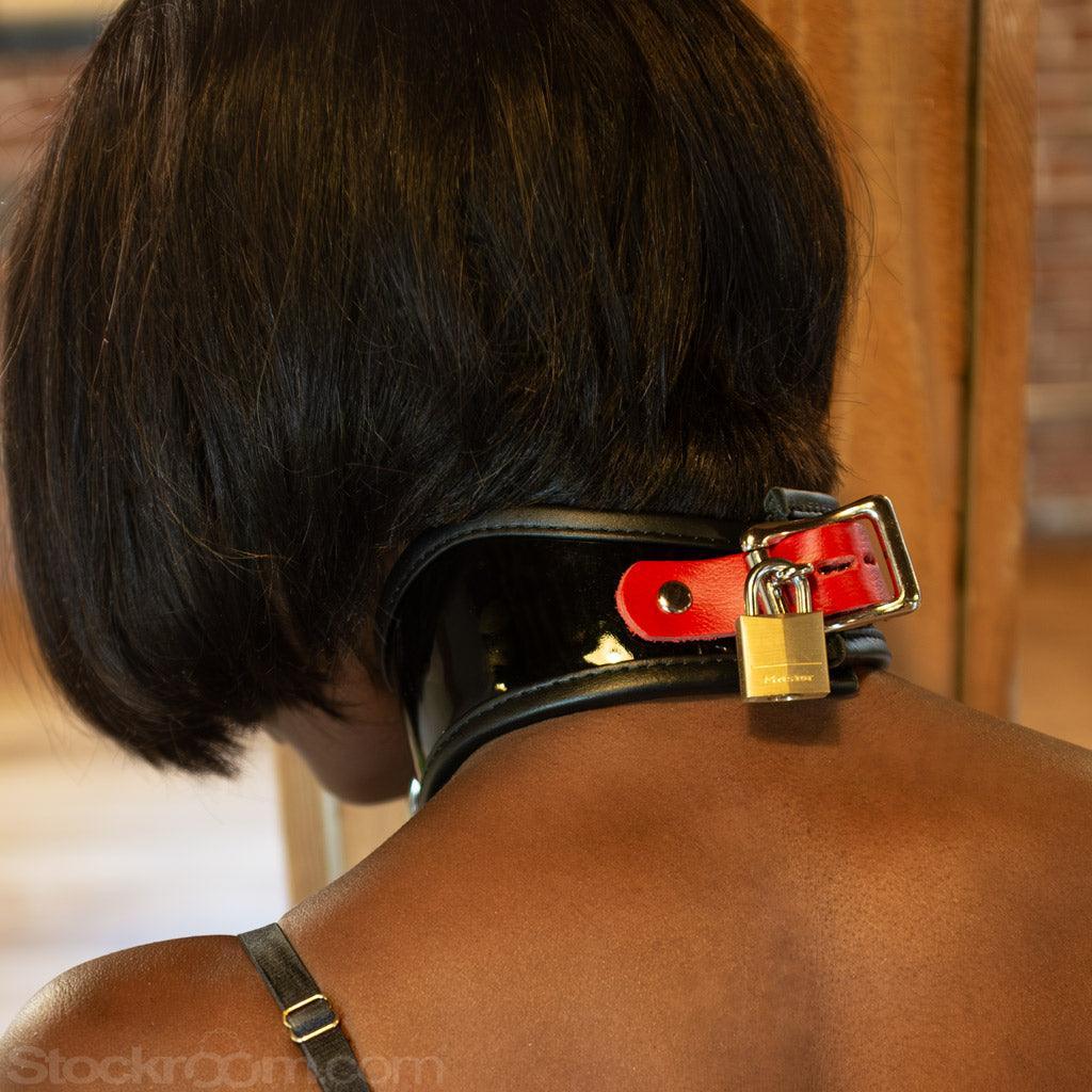 Firecracker Patent Leather Posture Collar® - Image 3