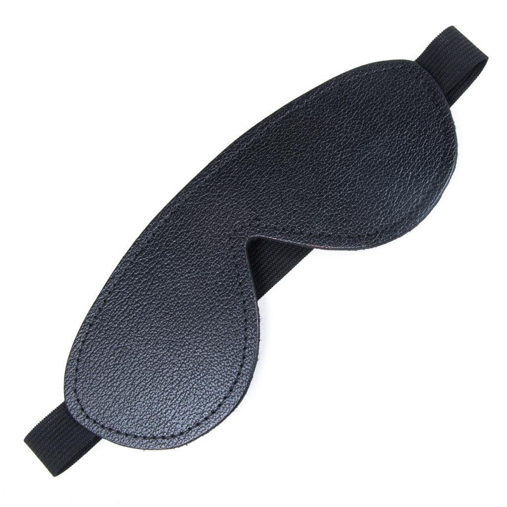Sheepskin-Lined Leather Blindfold - Image 2