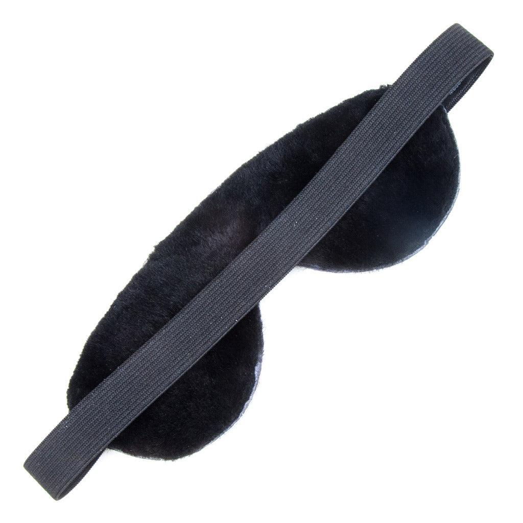 Sheepskin-Lined Leather Blindfold - Image 4