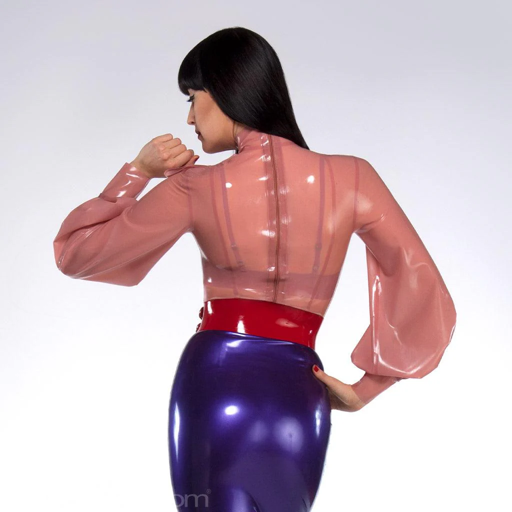 Latex Garbo Blouse - Image 3