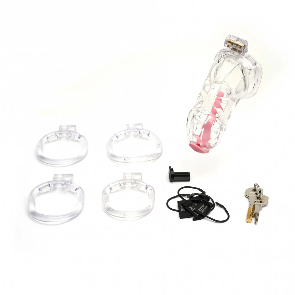 Guardian Clear Chastity Cage - Image 5