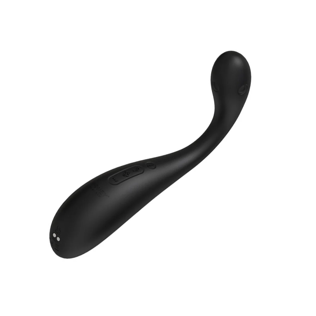 Honey Play Box Aira App-Controlled Inflatable Kegel Ball, Black