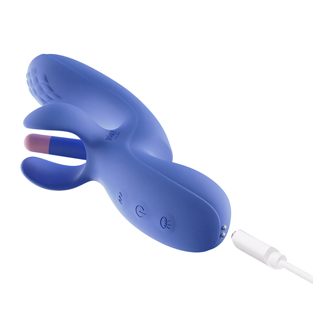 Honey Play Box Fortexa App-Controlled Kinky Finger Flapping Dual Stimulator, Blue - Image 5