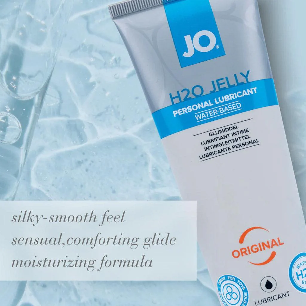 JO H20 Water based Jelly Lubricant, 4oz - Image 2