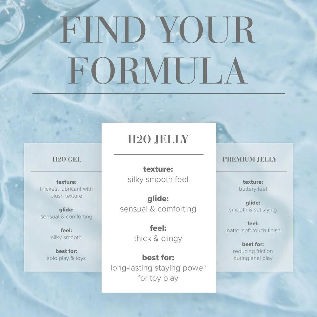 JO H20 Water based Jelly Lubricant, 4oz - Image 4