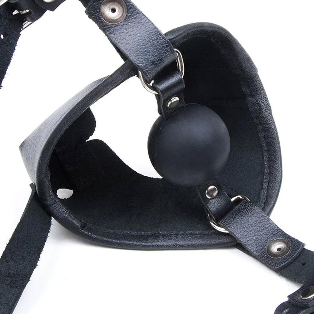 K9 Muzzle with Removable Silicone Ball Gag - Image 4