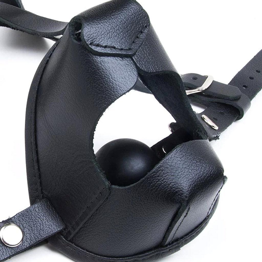 K9 Muzzle with Removable Silicone Ball Gag - Image 5