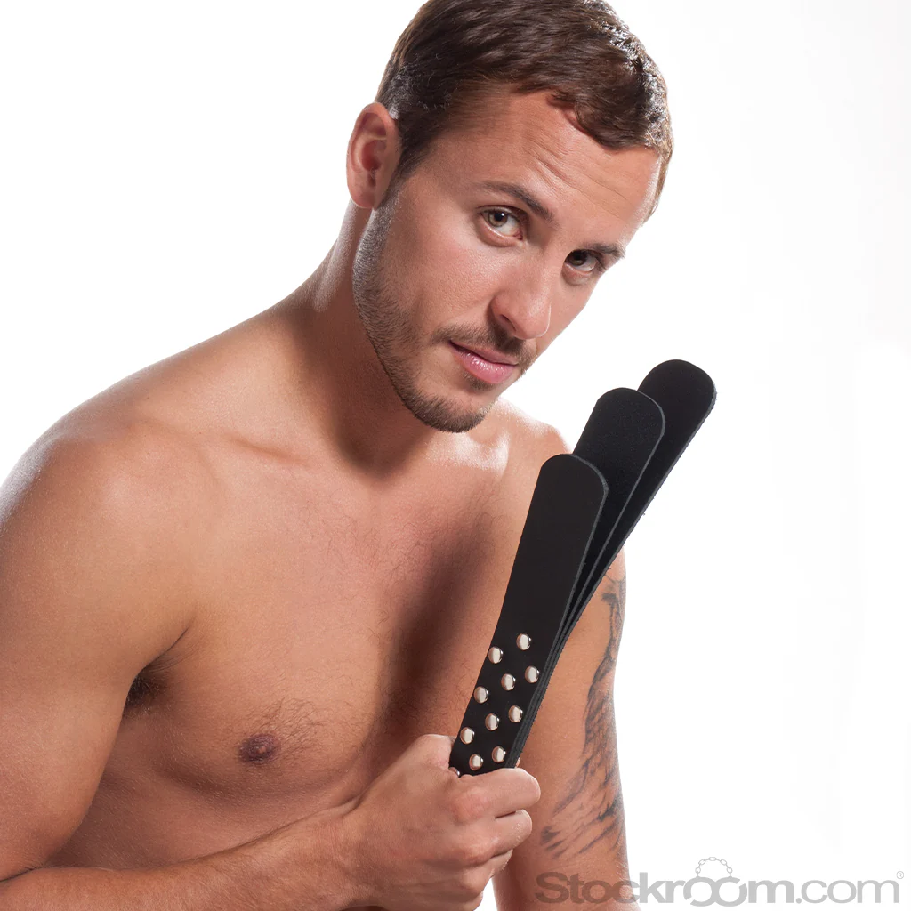 KinkLab Triple Leather Slapper - Image 4