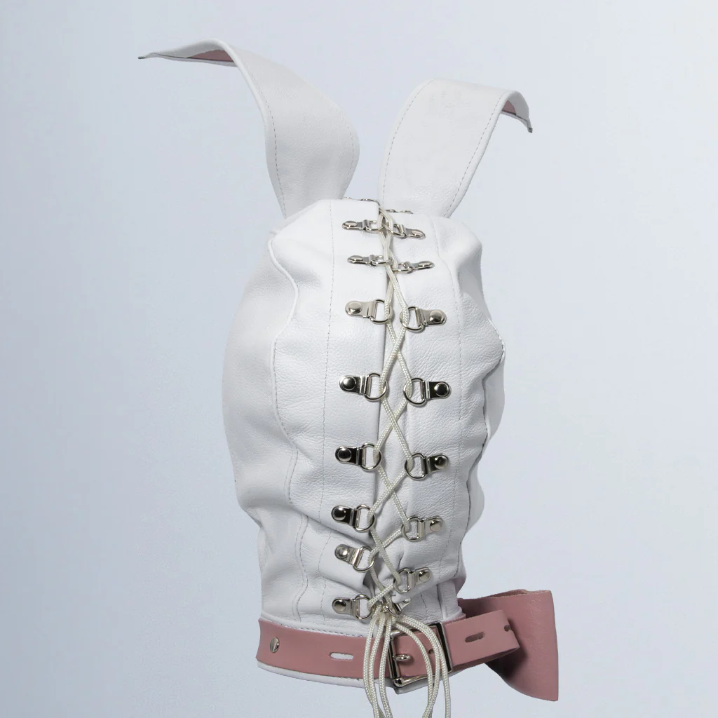 Leather Bunny Hood - Image 5