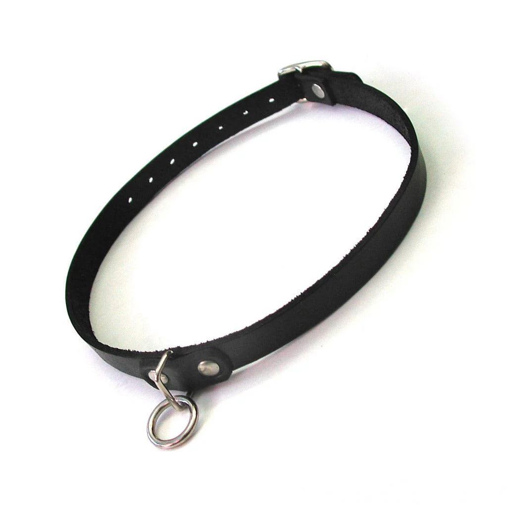 The Leather Choker With O-Ring - Image 2
