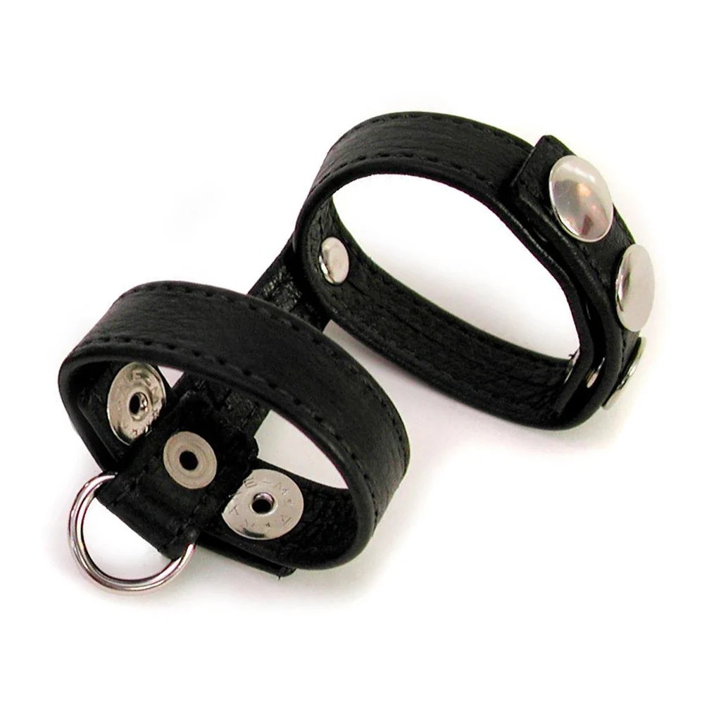 Leather Cock Harness with D-Ring