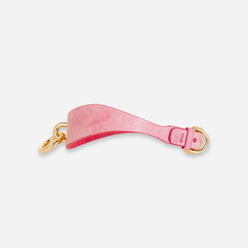 Luxury Leather Day Collar by Neon Coyotes, Blush - Image 4