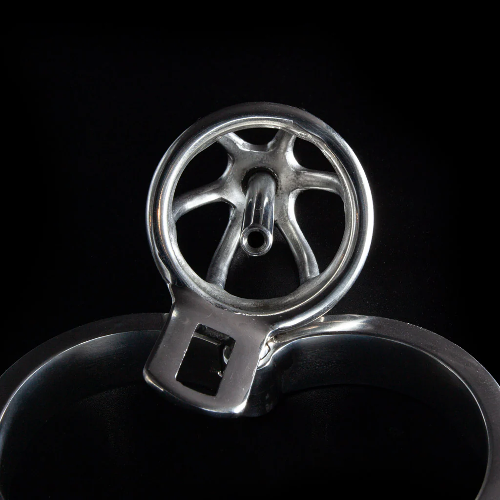 Micro Chastity Cage with Urethral Sound - Ring 45mm - Image 4
