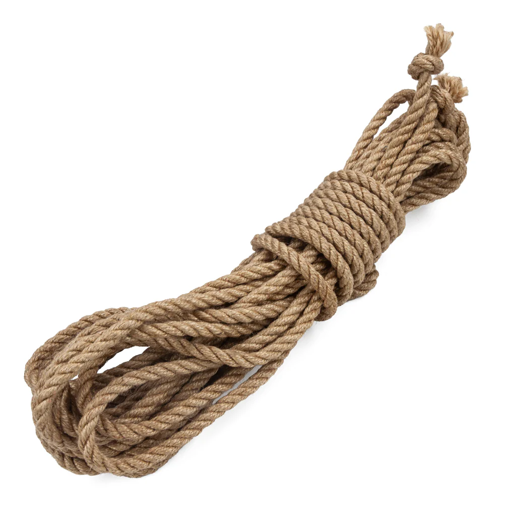 Natural Jute Oiled Rope, 8 meters