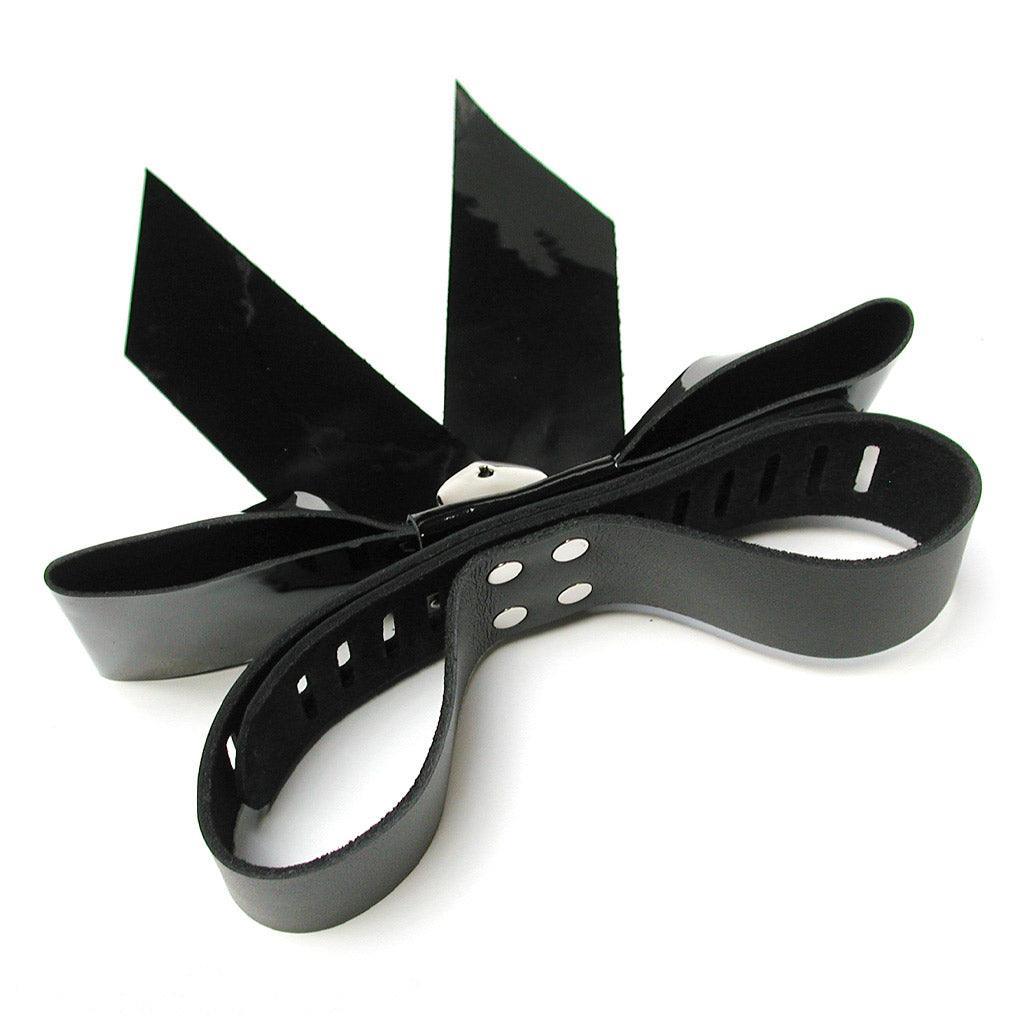 Patent Leather Bow Wrist Restraint - Image 5