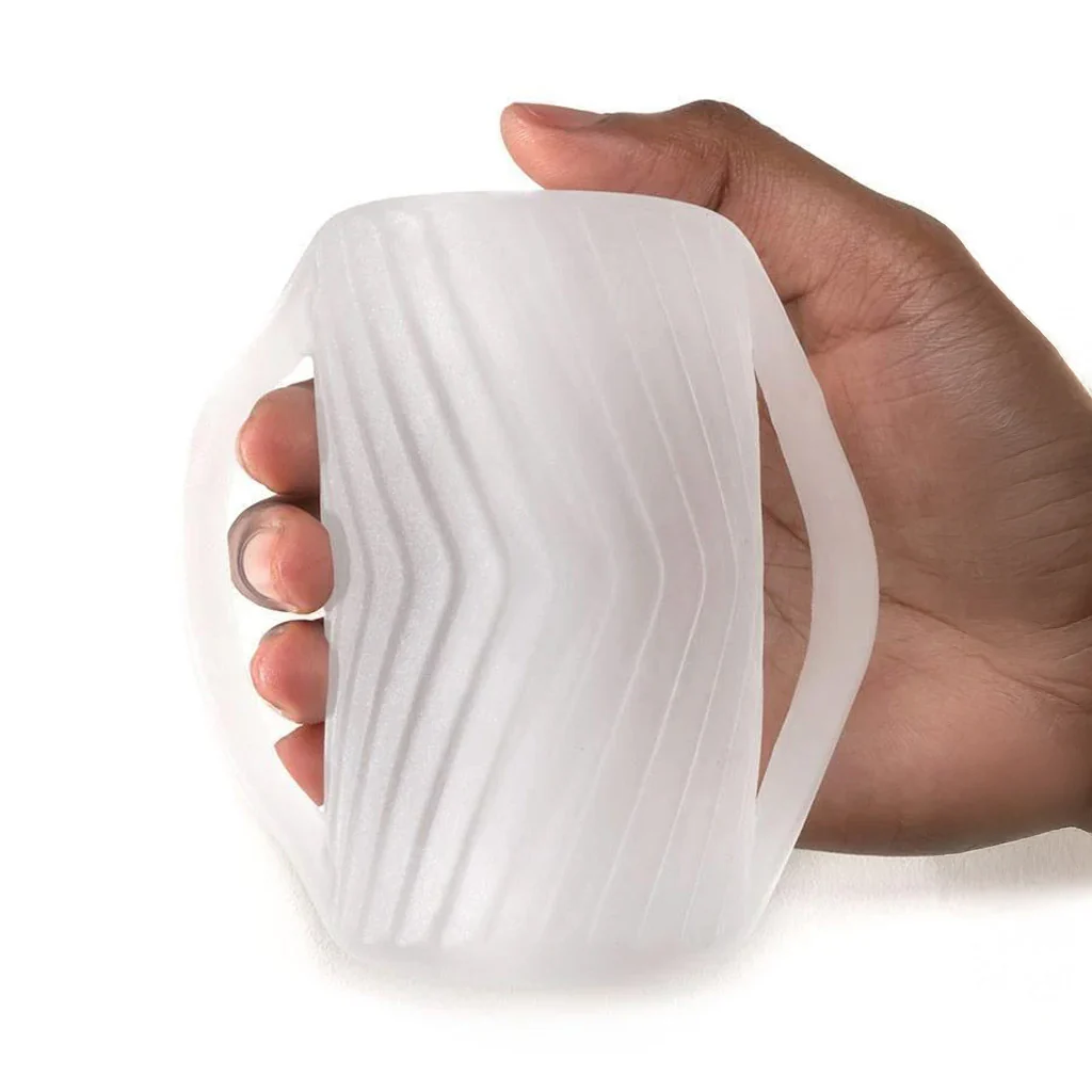 Perfect Fit Male Masturbator w/ Grip Clear - Image 2