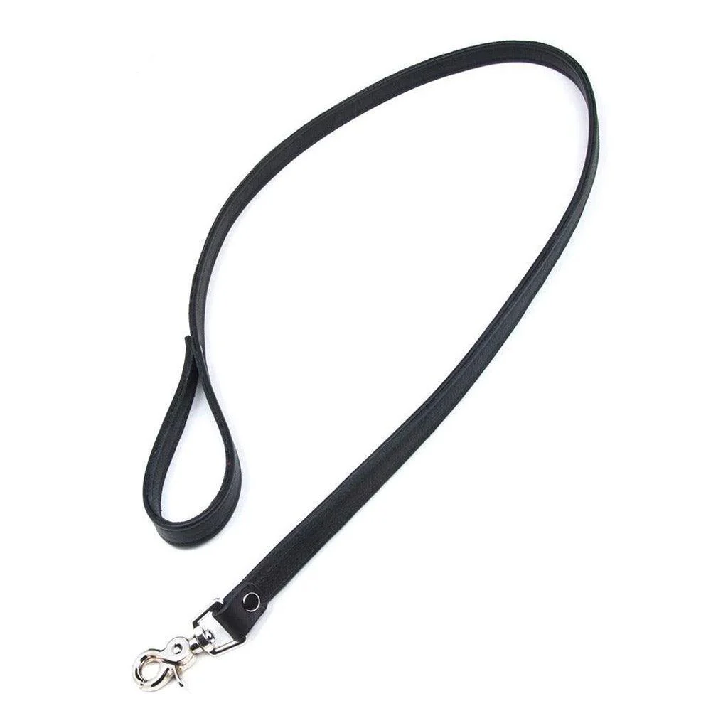 Premium Garment Leather Leash, 4' - Image 2