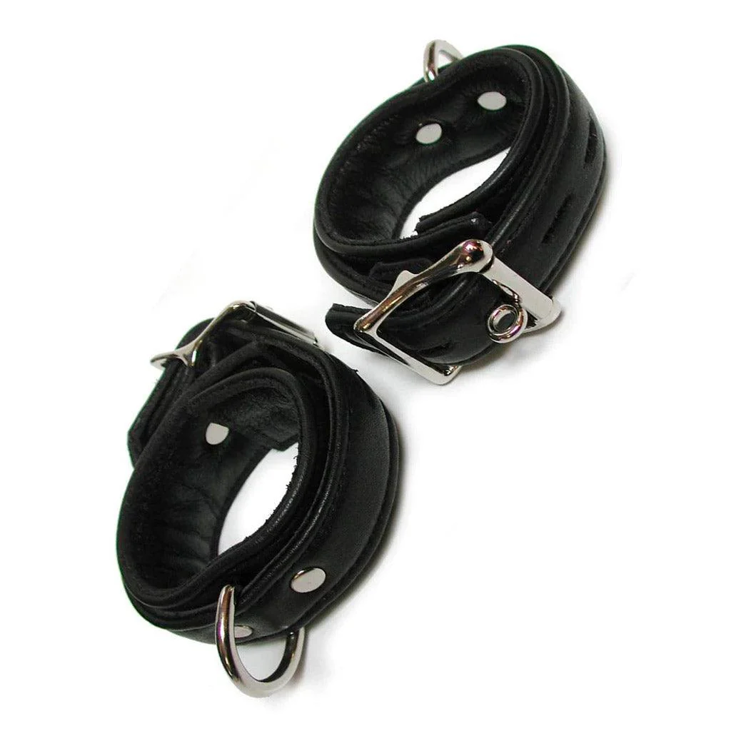 Premium Garment Leather Wrist Cuffs - Image 2