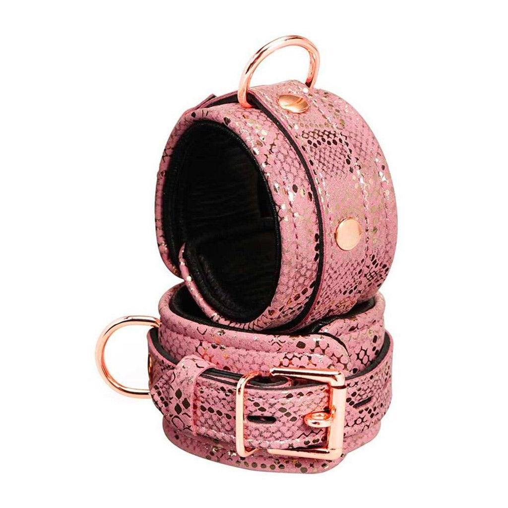 Rose Gold Snake Ankle Cuffs - Image 4