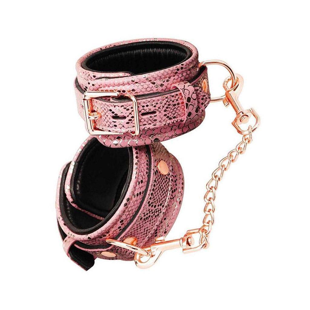 Rose Gold Snake Wrist Cuffs - Image 2