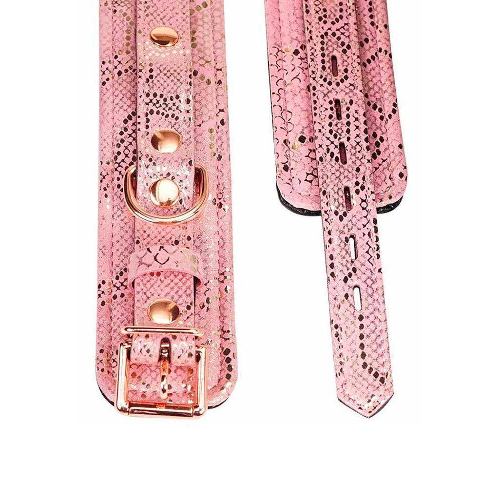 Rose Gold Snake Wrist Cuffs - Image 5