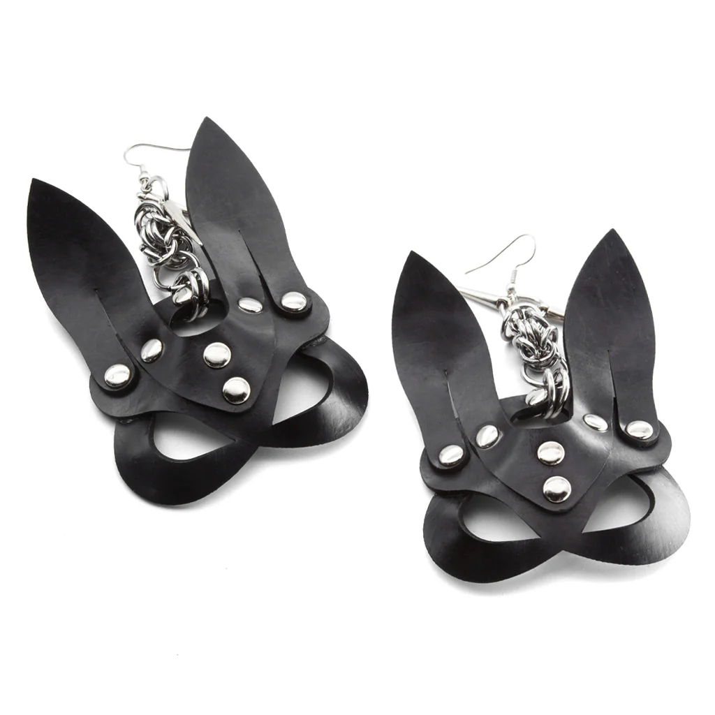Rubber Bunny Earrings