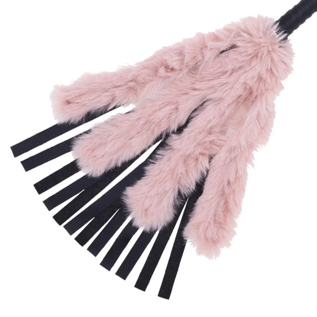 S&M Brat Faux Fur Flogger - Image 3