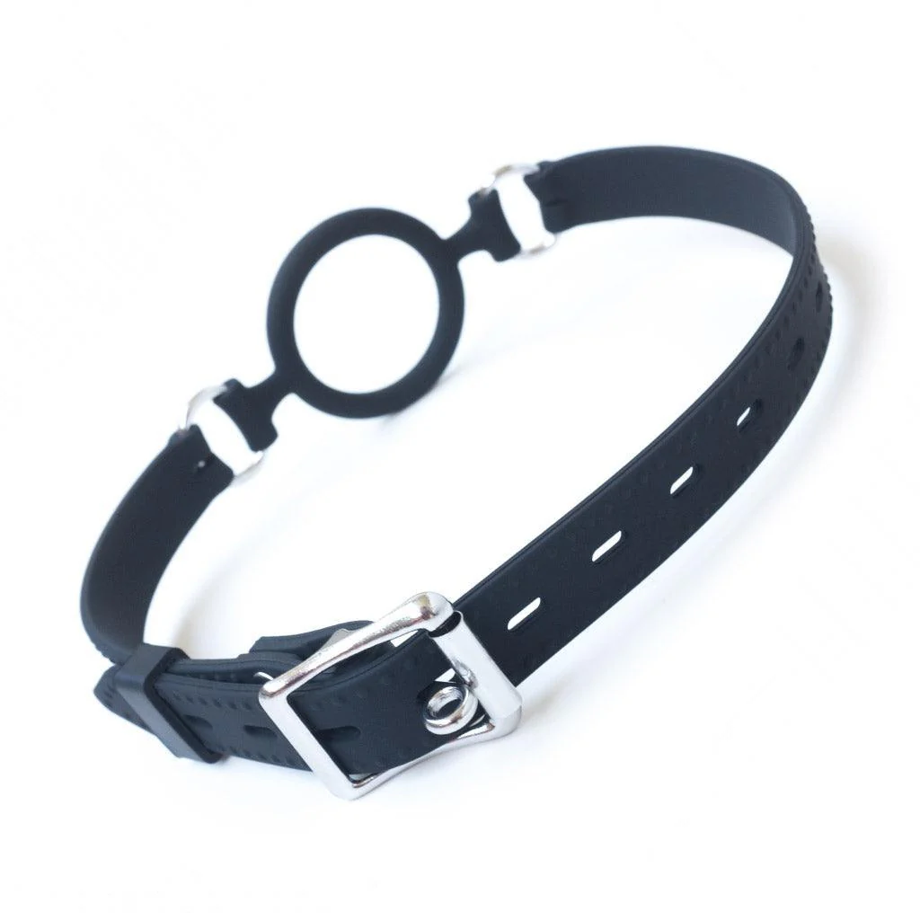 Silicone O-Ring Bondage Mouth Gag - Image 5