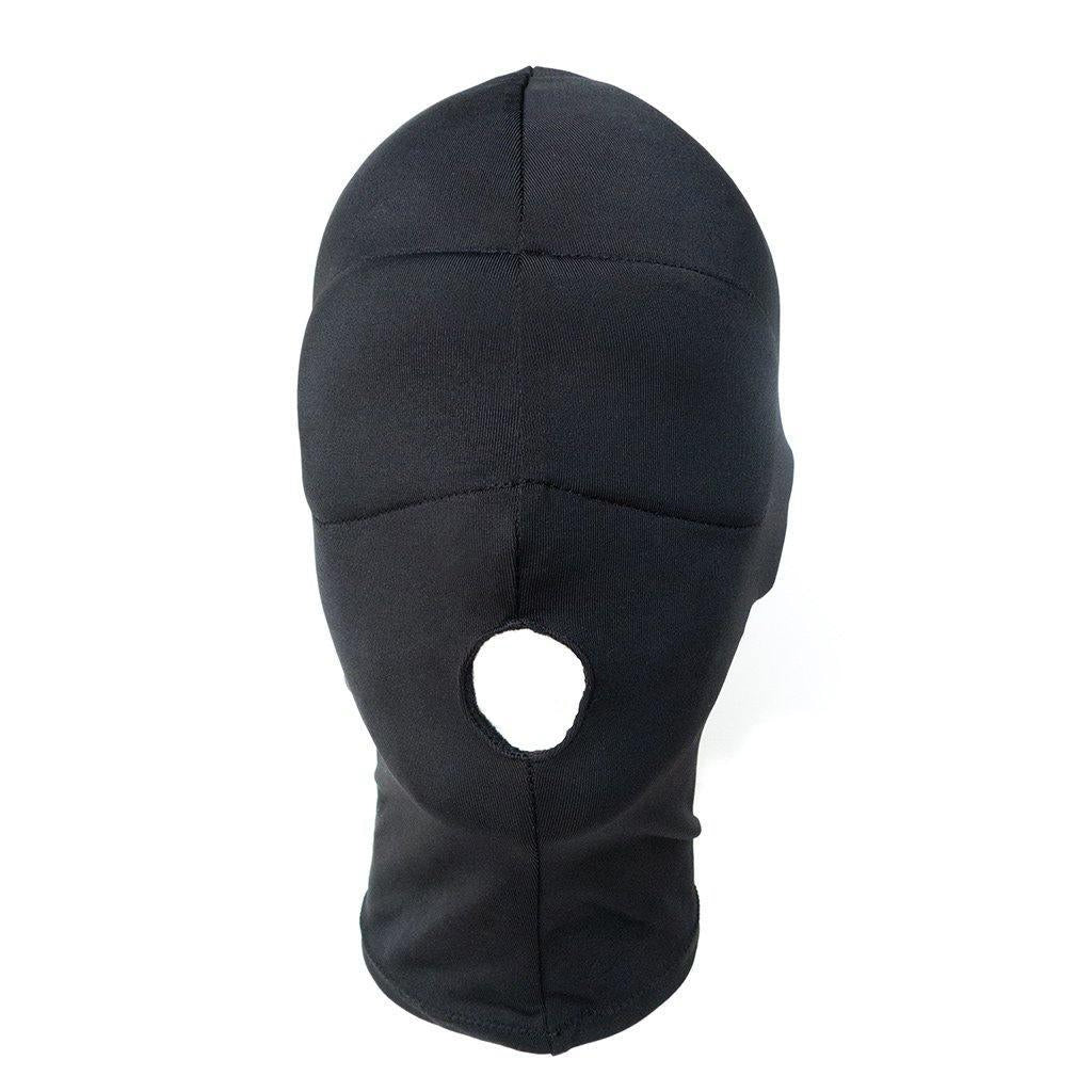 Spandex Hood w/blindfold and open mouth, snug-fit - Image 2