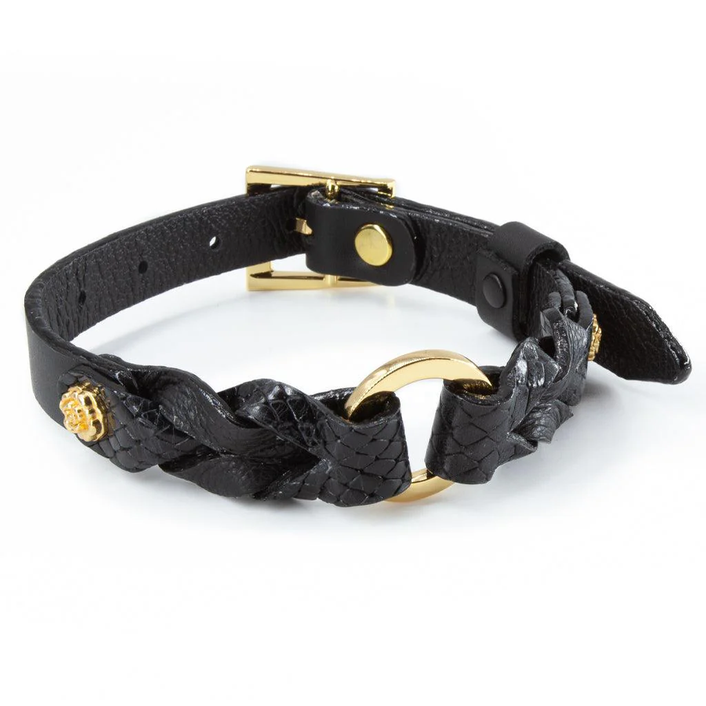 Stockroom x Melanie Rose Collar, Black Exotic - Image 2