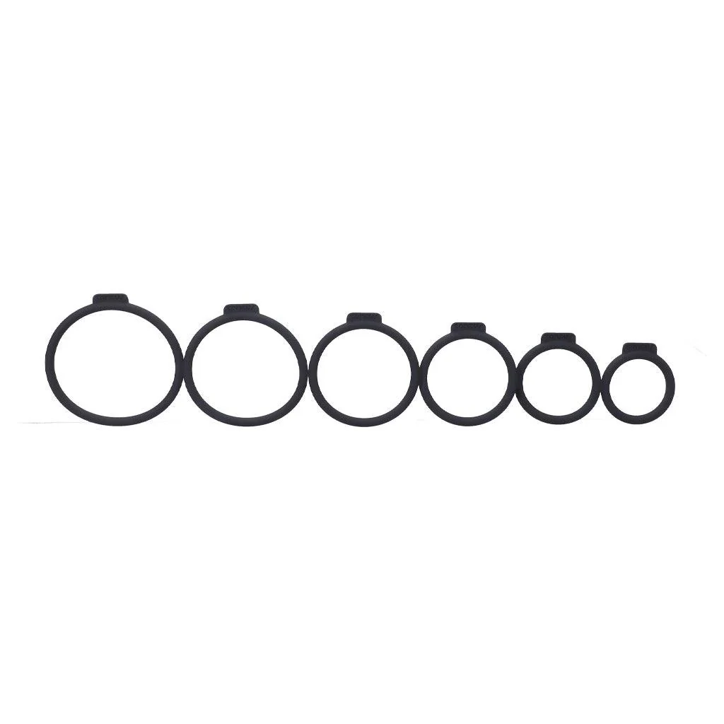 Strap-on O-Ring Kit, Black - Image 2