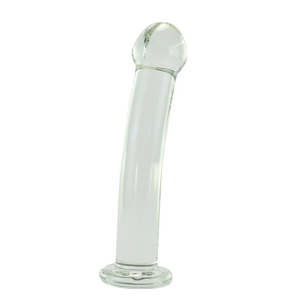 Strapon Compatible Clear Glass Dildo - Image 2