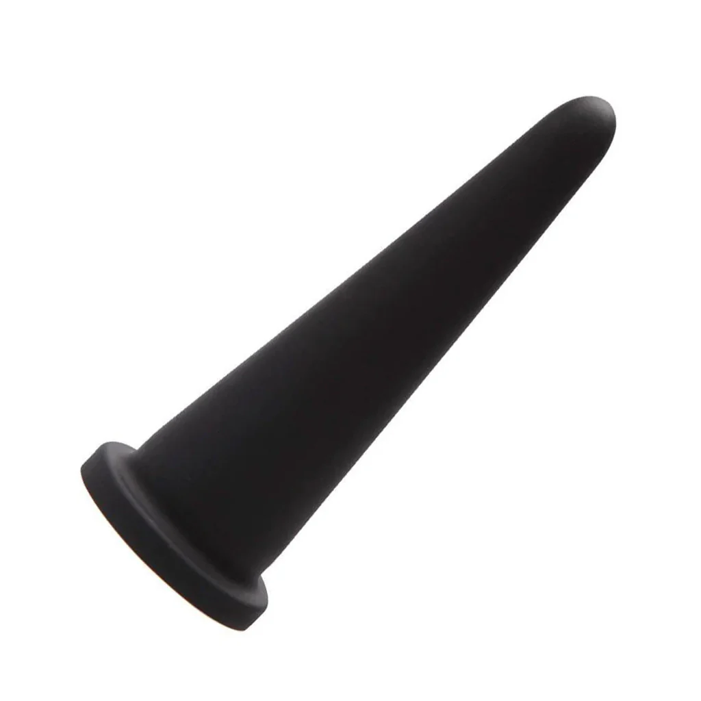 Tantus Cone XL Silicone Anal Trainer, Black