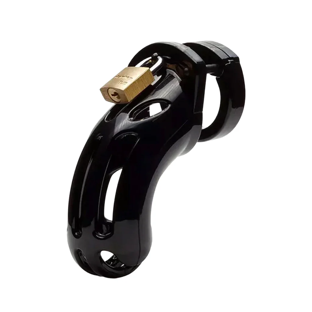 The Curve Male Chastity Device, Black
