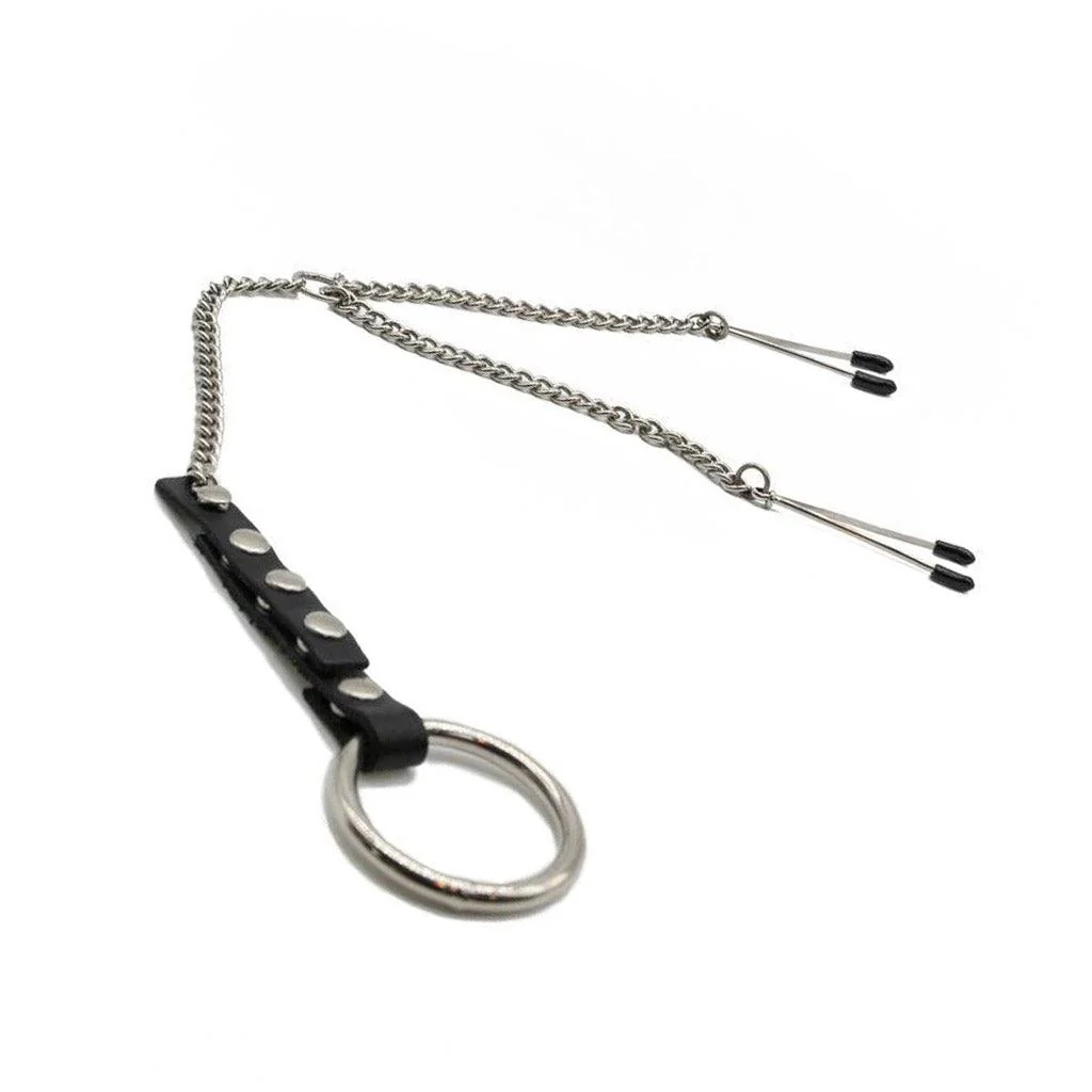 Tweezer Clamps/Cock Ring Set