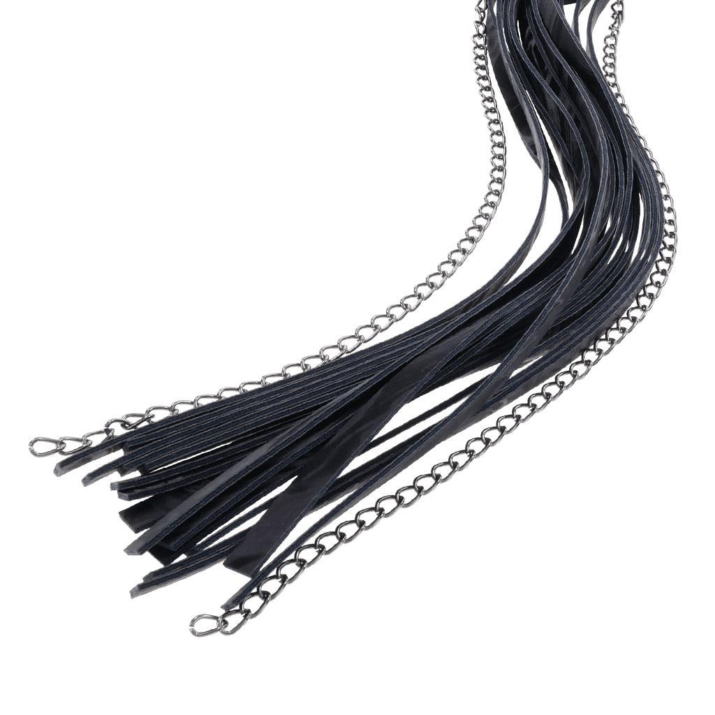 Velvet Noir Chain Flogger - Image 3