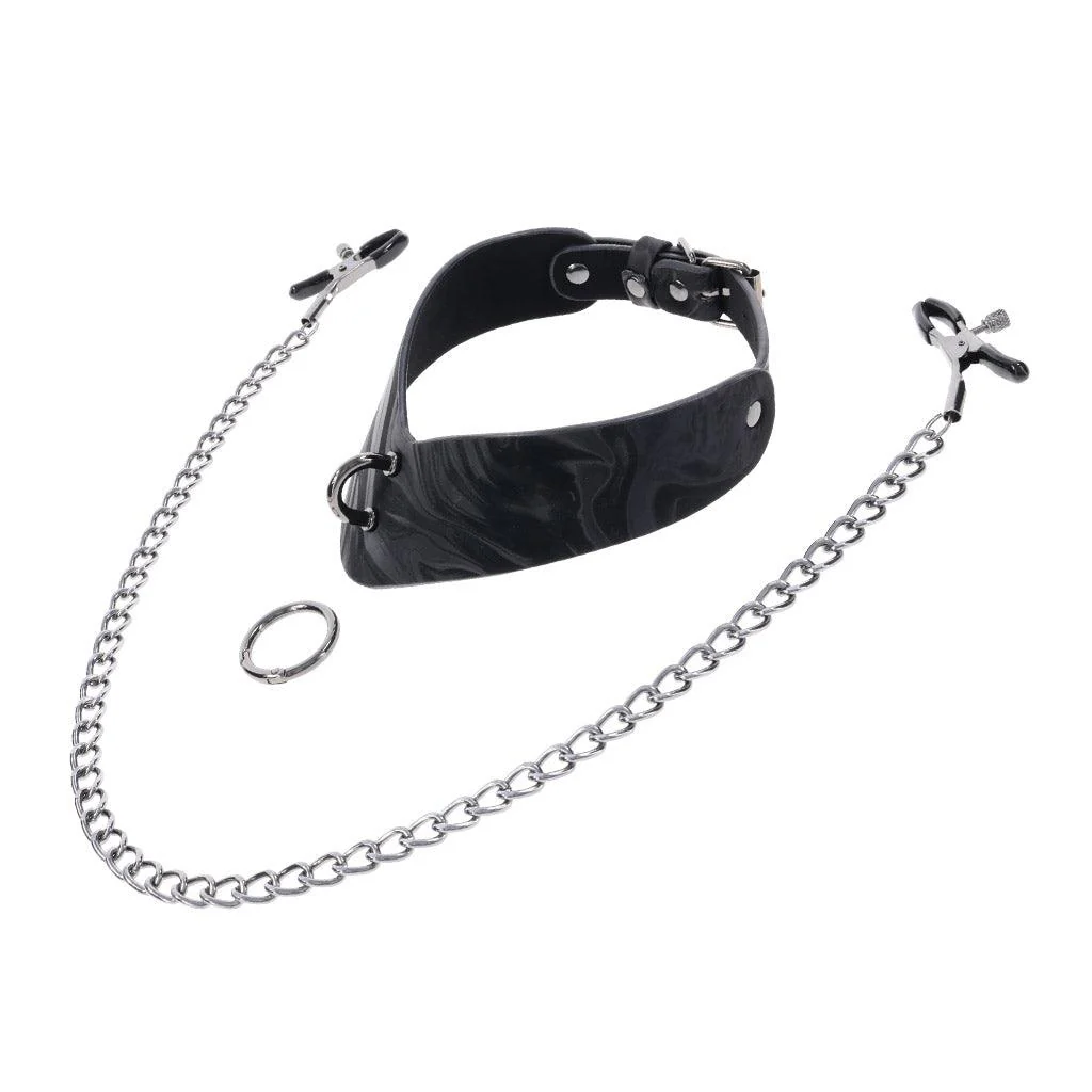 Velvet Noir Collar & Removable Clamps - Image 3